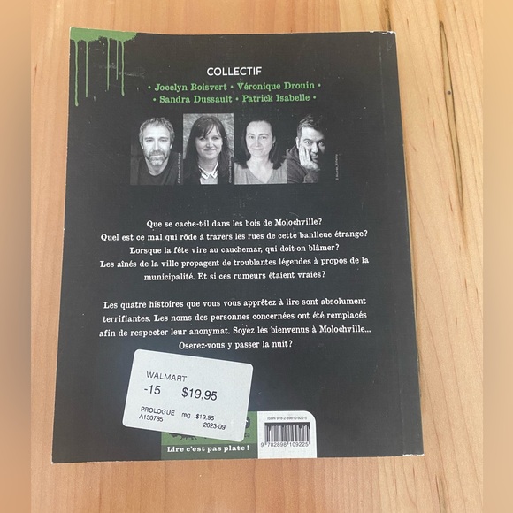 Chroniques de Molochville, French Youth Book, Suspense Mystery Novel - 4 Stories - Picture 3 of 5